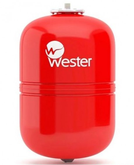 Расширительный бак Wester WRV 12 л. (вертикальный, красный)