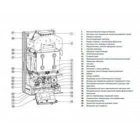 Настенный котел Bosch ZSC35-3 MFA