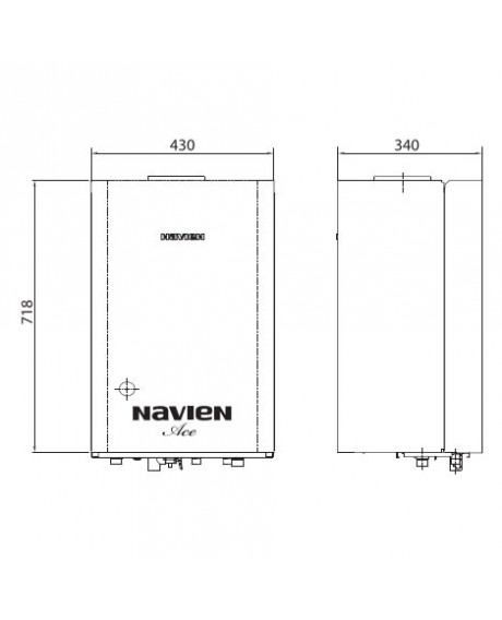 Настенный котел Navien ACE-20AN
