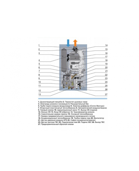 Настенный котел Navien NCB700-24K
